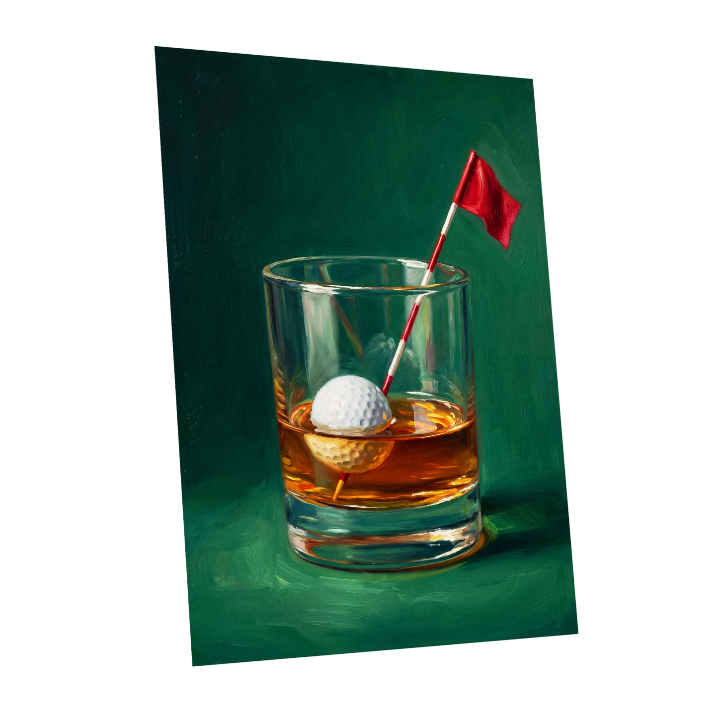 Whiskey Golf Glass