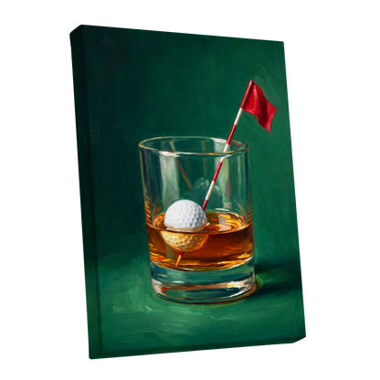 Whiskey Golf Glass
