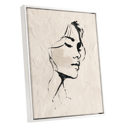 Minimal Woman Portrait