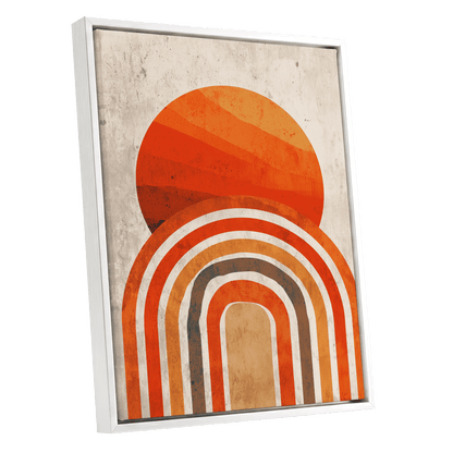 Retro Sunset Arches