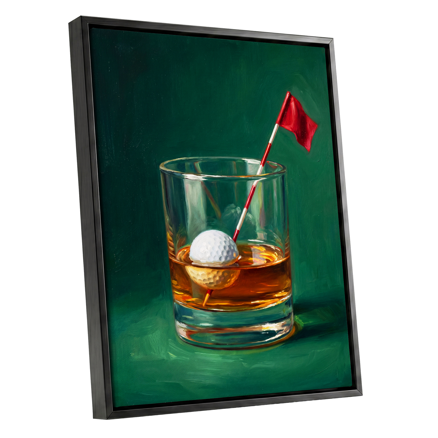 Whiskey Golf Glass