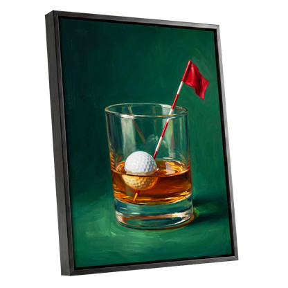 Whiskey Golf Glass
