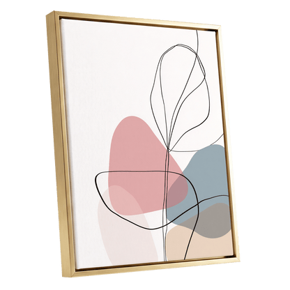 Pastel Botanical Lines