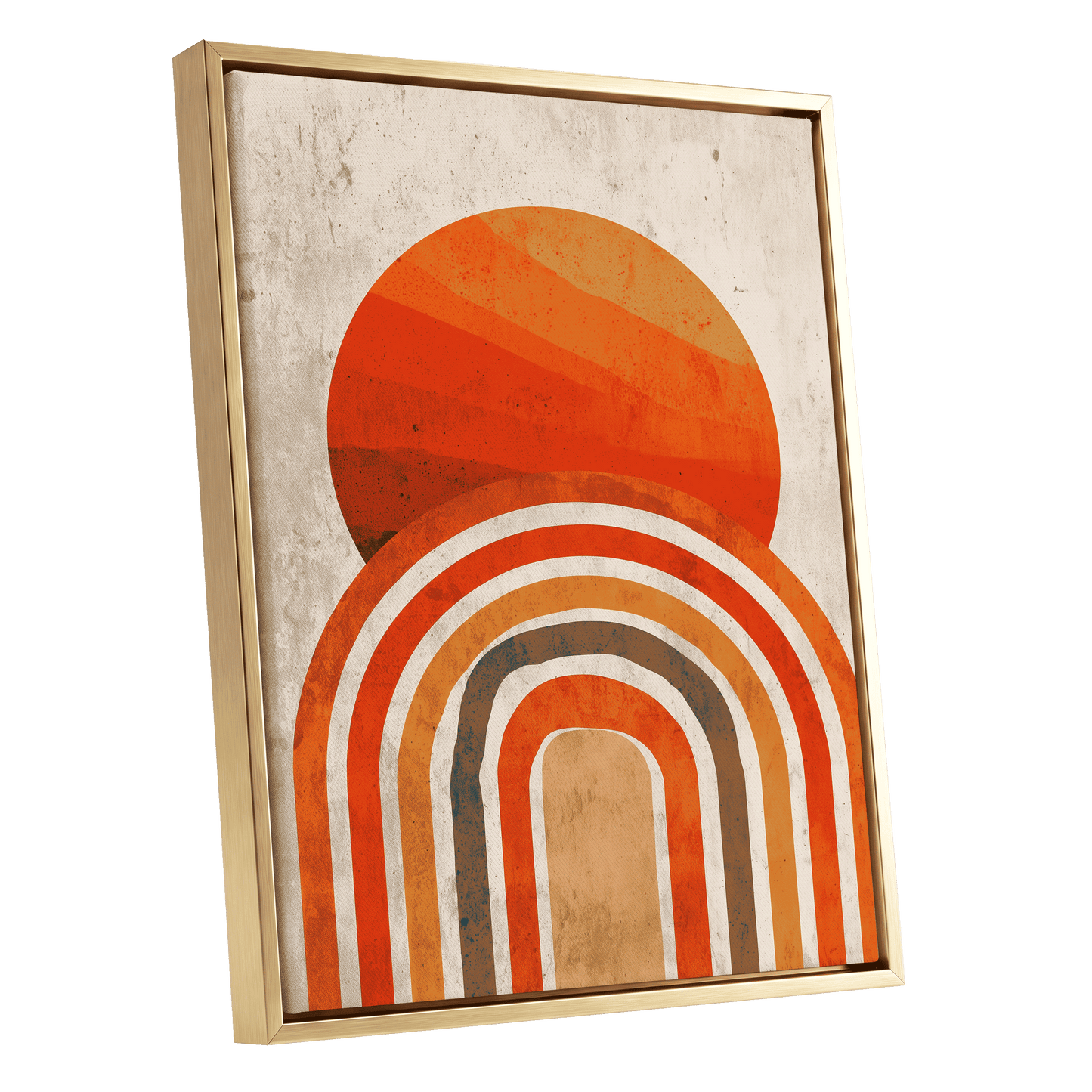 Retro Sunset Arches