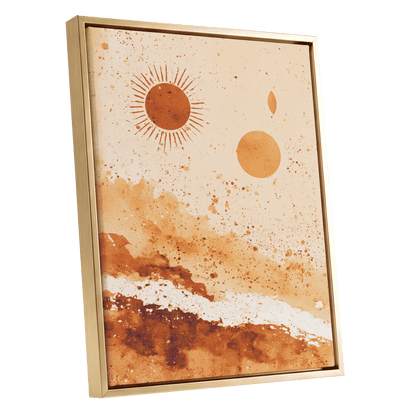 Desert Sun Landscape