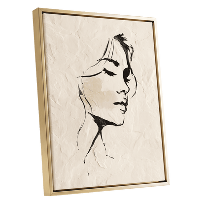 Minimal Woman Portrait