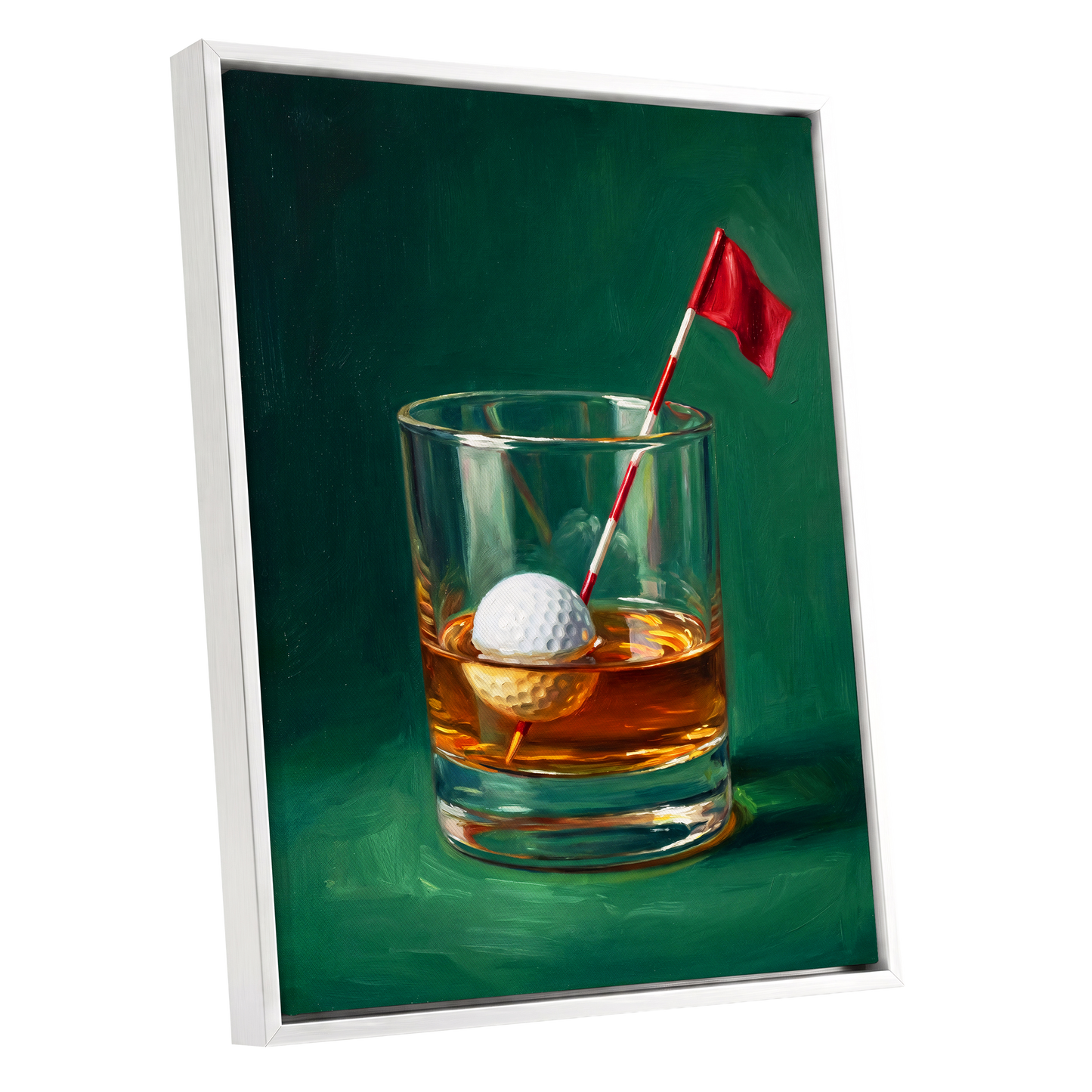 Whiskey Golf Glass