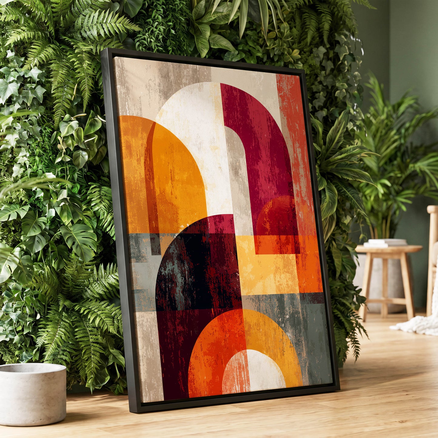 Bold Autumn Geometry