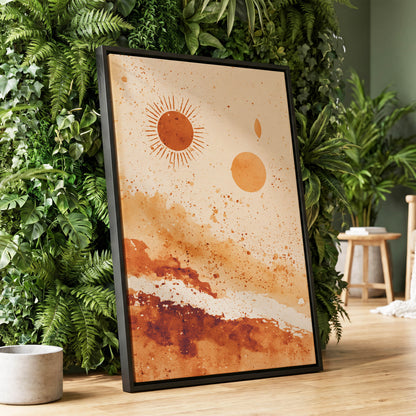 Desert Sun Landscape