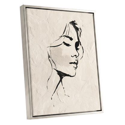 Minimal Woman Portrait