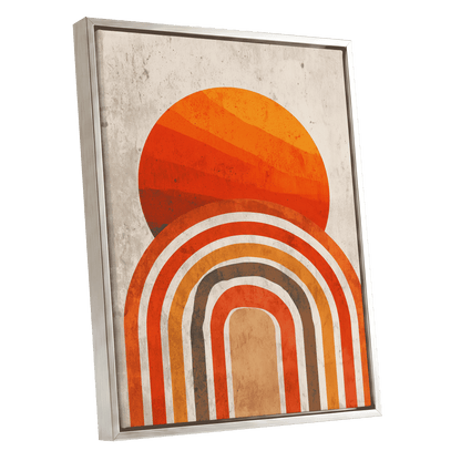 Retro Sunset Arches