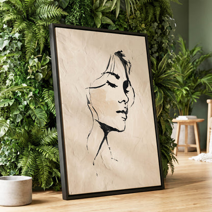 Minimal Woman Portrait