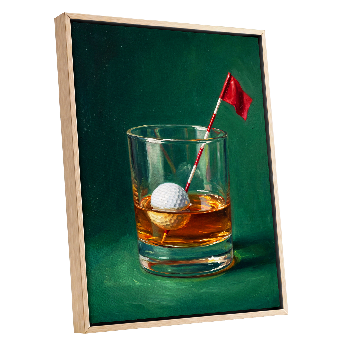 Whiskey Golf Glass