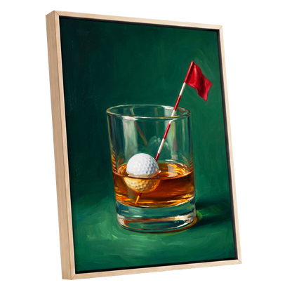 Whiskey Golf Glass