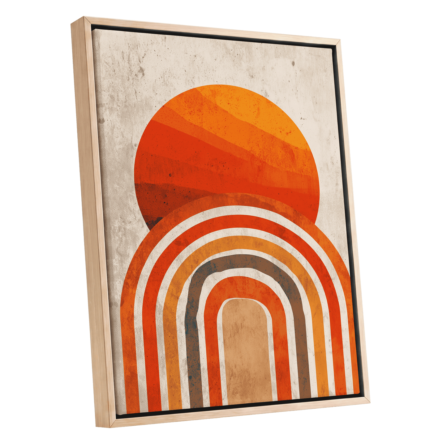 Retro Sunset Arches