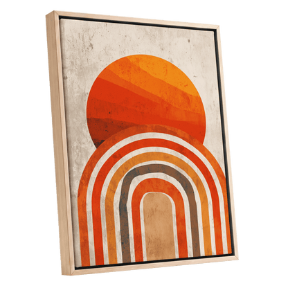 Retro Sunset Arches