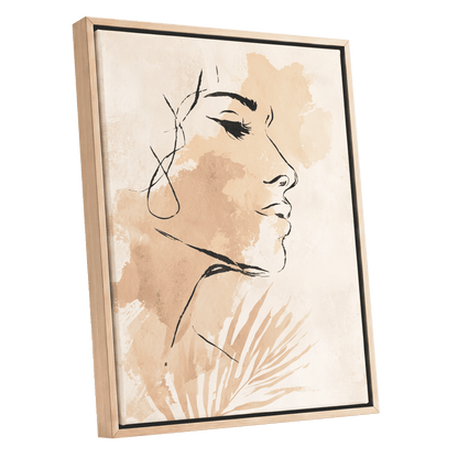 Pastel Feminine Line Art