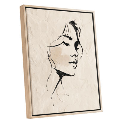 Minimal Woman Portrait