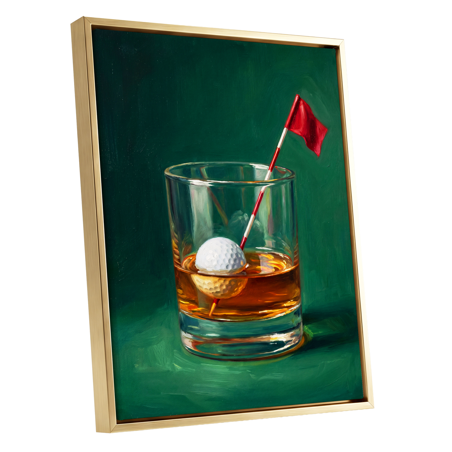 Whiskey Golf Glass