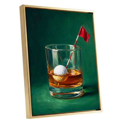 Whiskey Golf Glass