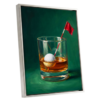Whiskey Golf Glass