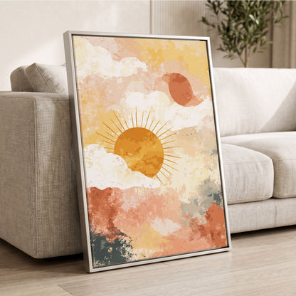 Pastel Sunrise Clouds