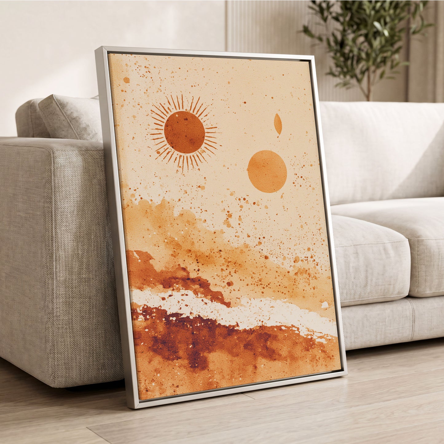 Desert Sun Landscape