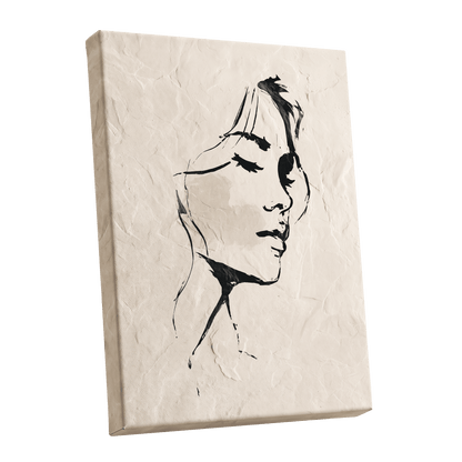 Minimal Woman Portrait