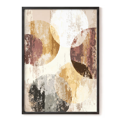 Neutral Terracotta Abstract Wall Art
