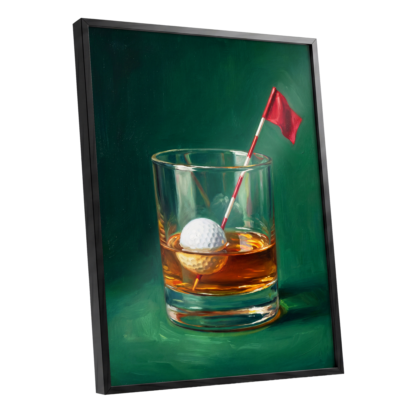 Whiskey Golf Glass