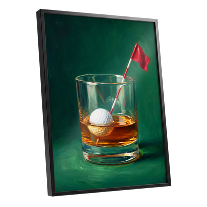 Whiskey Golf Glass