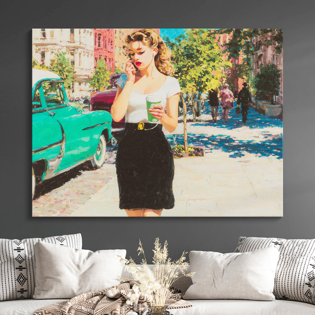 Retro Sips & City Strolls
