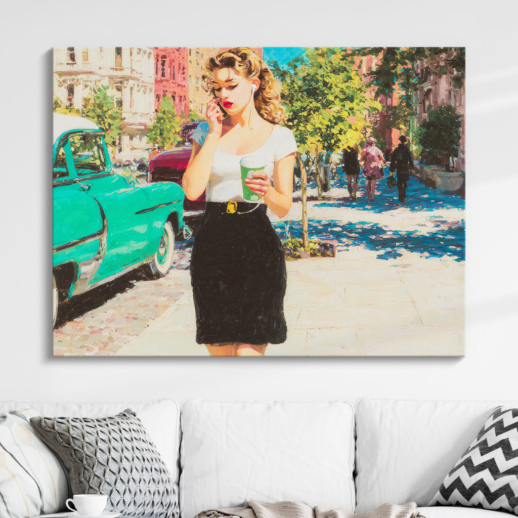 Retro Sips & City Strolls