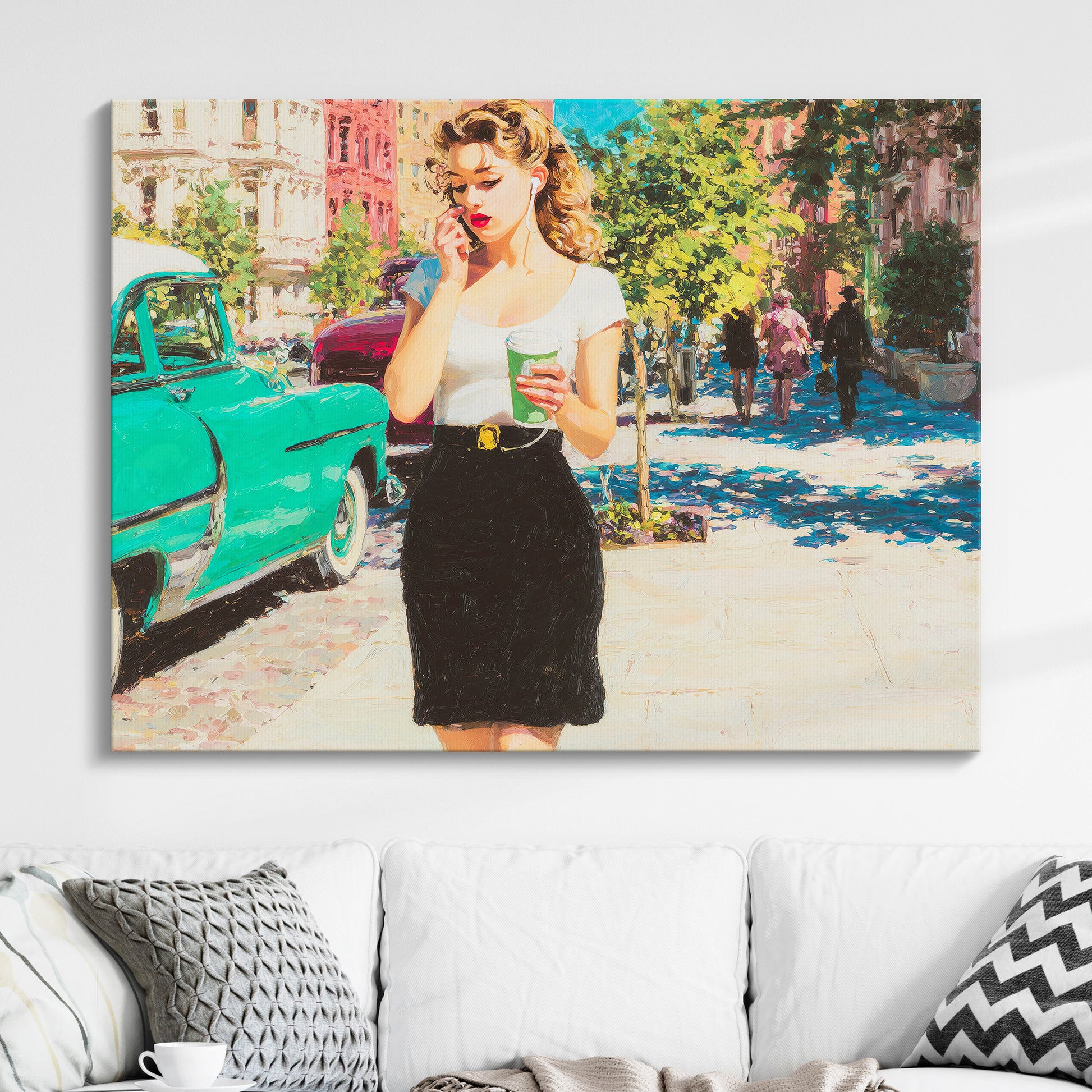 Retro Sips & City Strolls