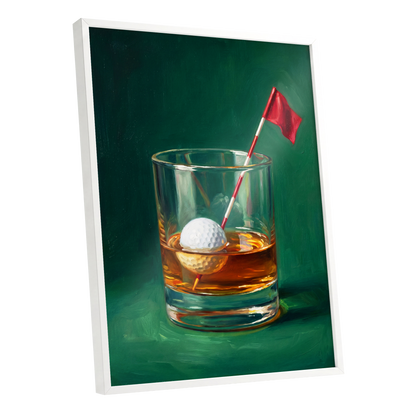 Whiskey Golf Glass