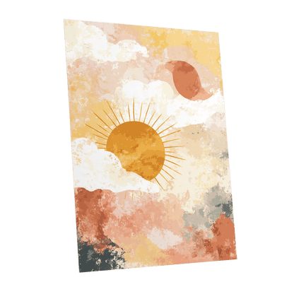 Pastel Sunrise Clouds