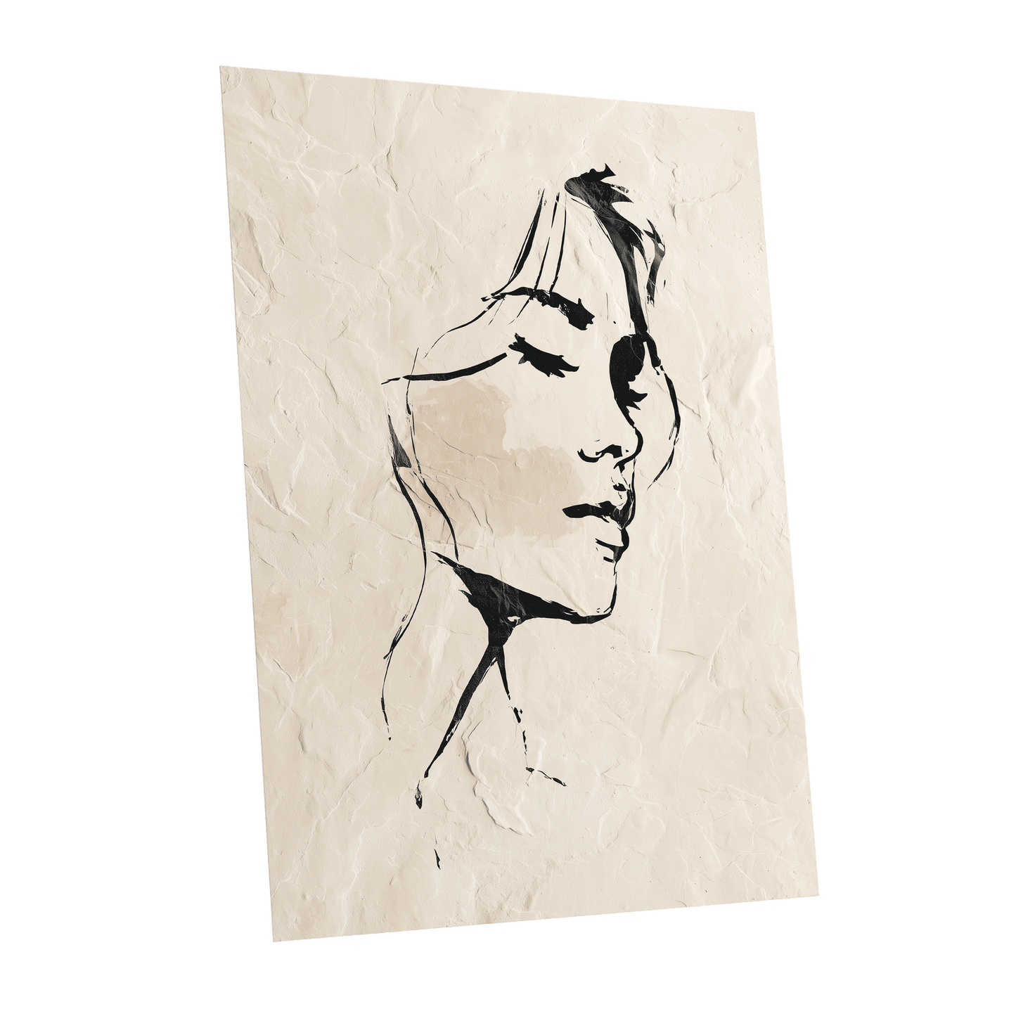 Minimal Woman Portrait