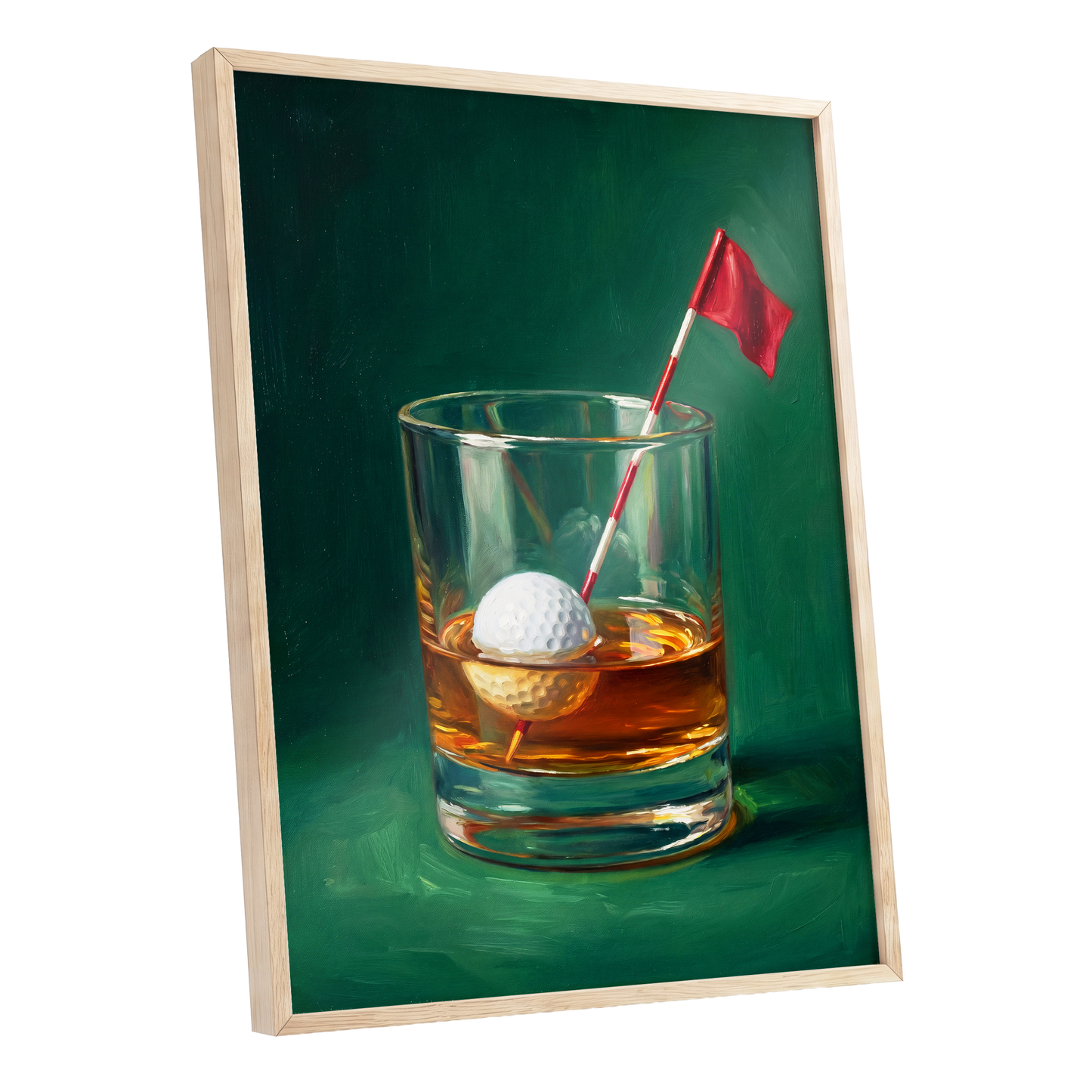 Whiskey Golf Glass