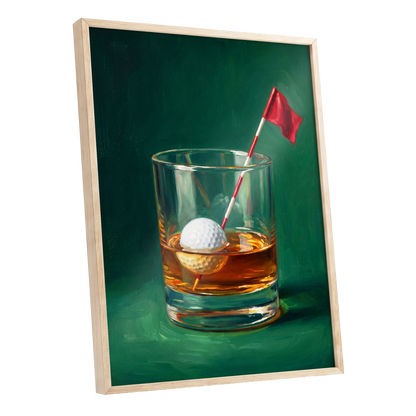 Whiskey Golf Glass