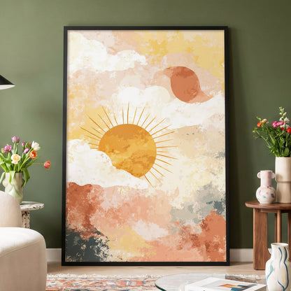 Pastel Sunrise Clouds