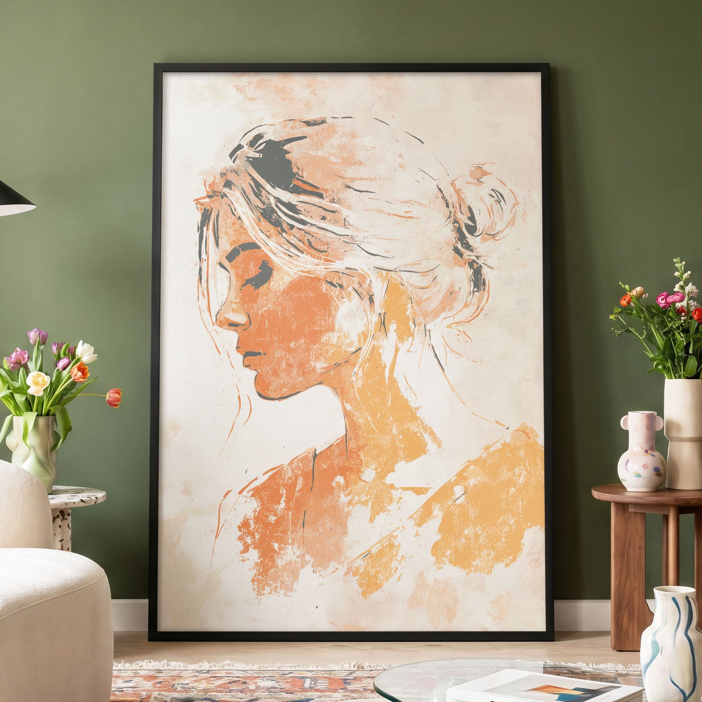 Warm Abstract Woman