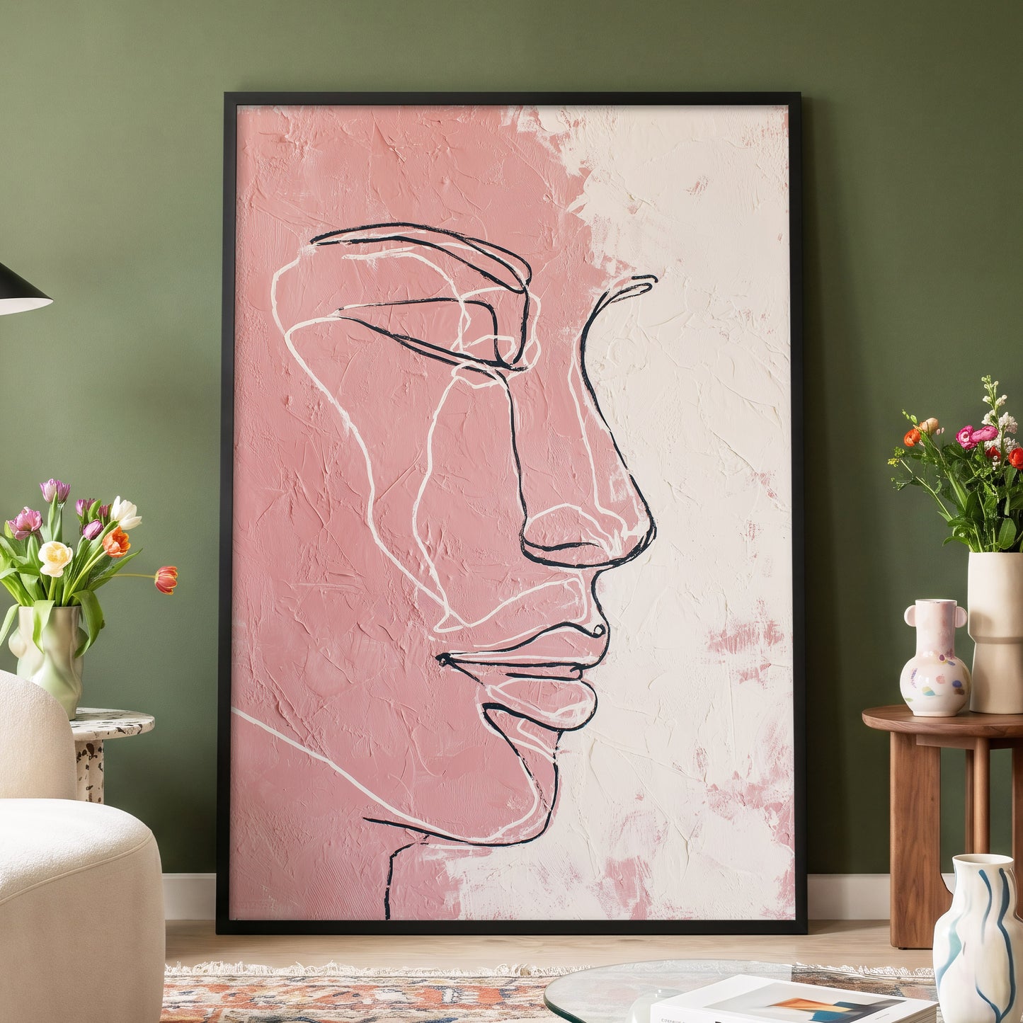 Blush Contour Portrait