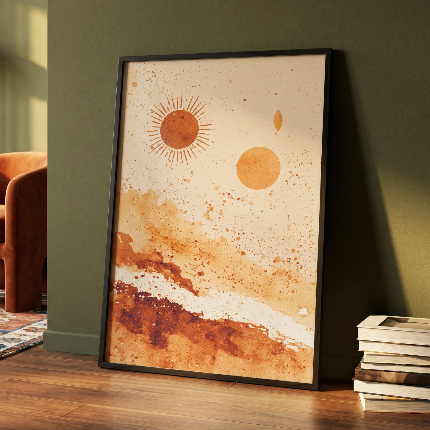 Desert Sun Landscape