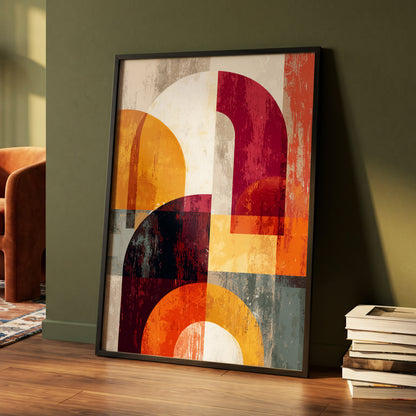 Bold Autumn Geometry