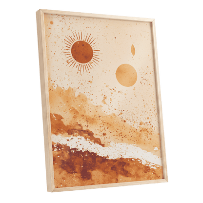 Desert Sun Landscape