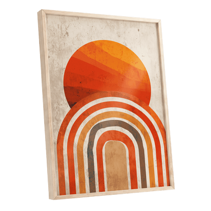 Retro Sunset Arches