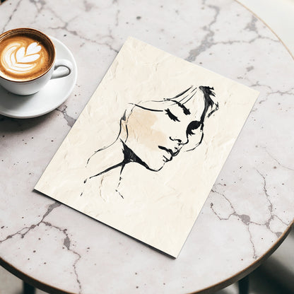 Minimal Woman Portrait