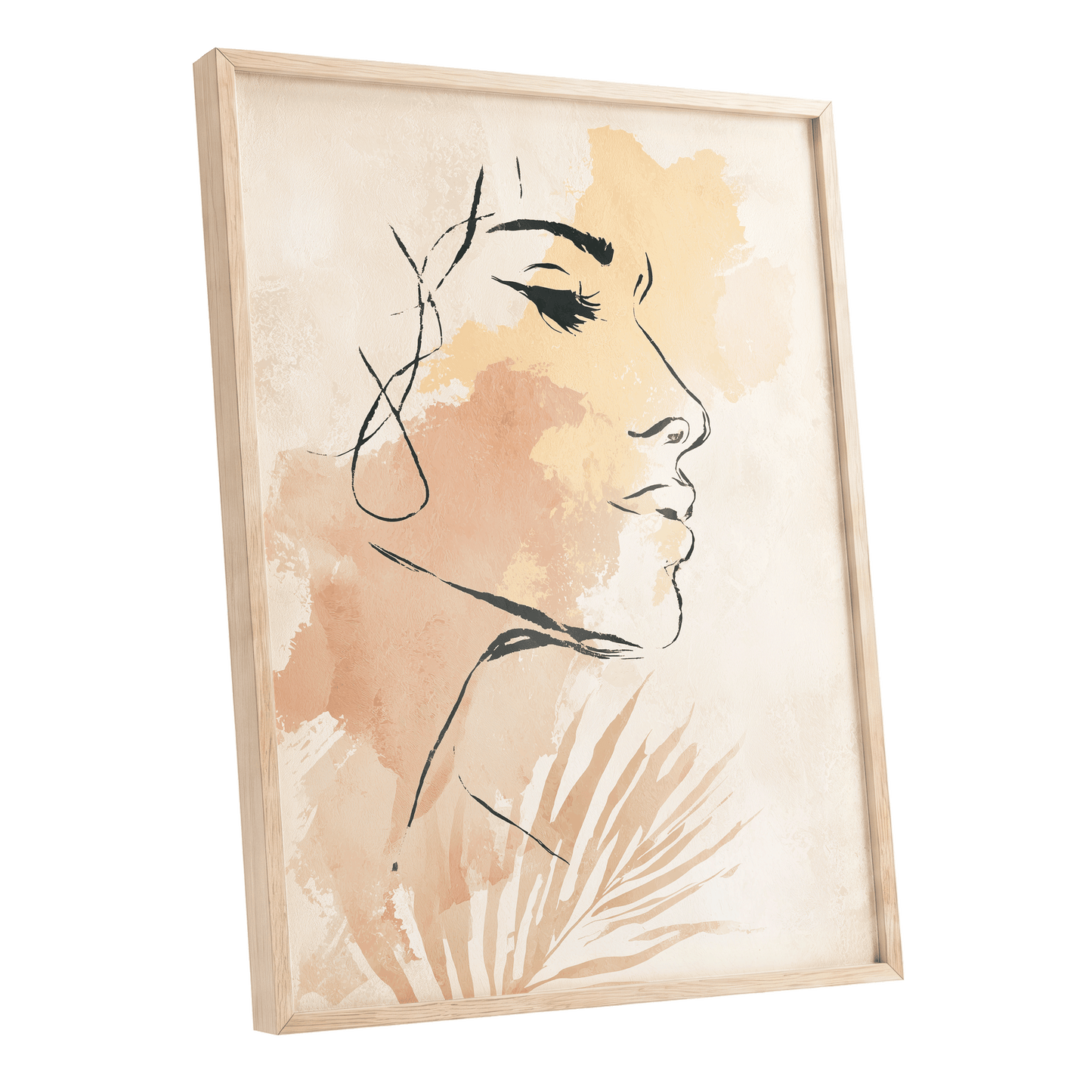 Pastel Feminine Line Art