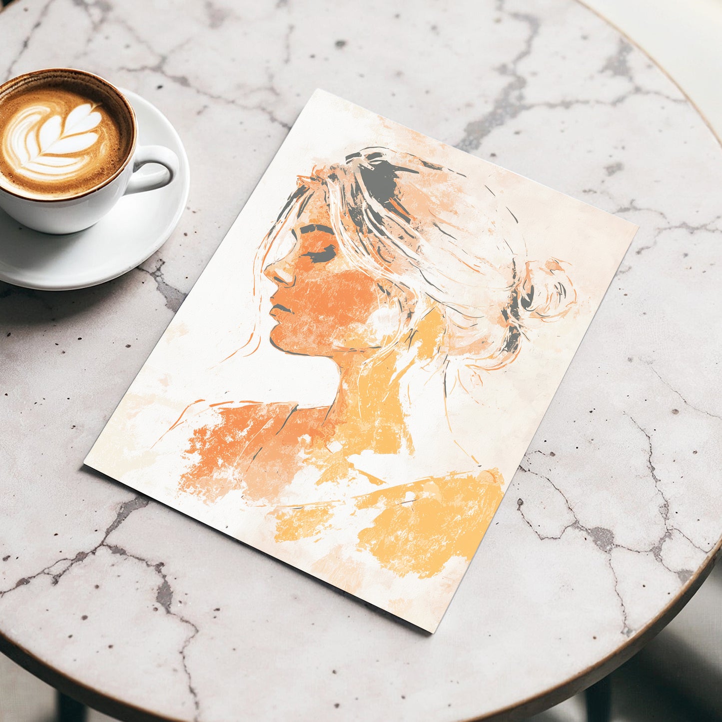 Warm Abstract Woman