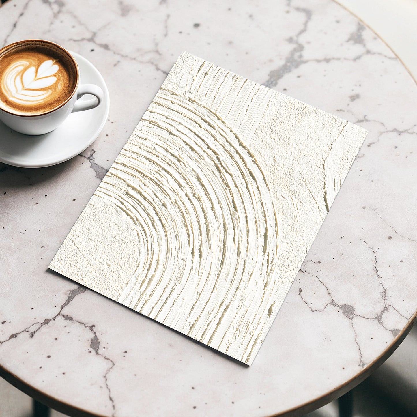 Soft Ivory Arch Texture